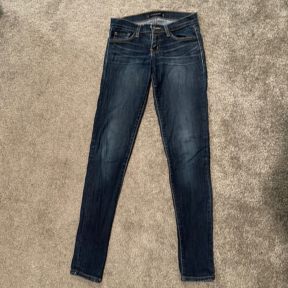 Flying Monkey Skinny Straight Dark Wash Jeans